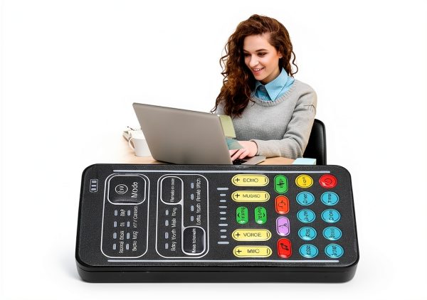 Portable Voice Changer Goshyda Card 10 Effects-5