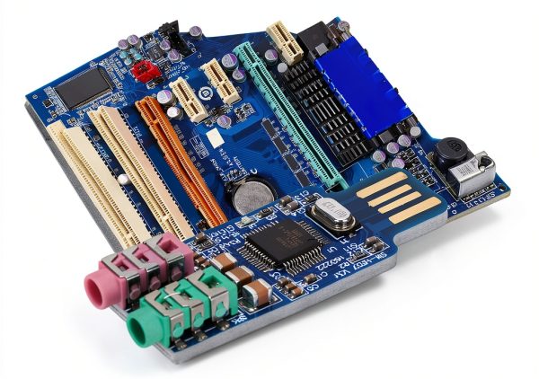 YWBL-WH USB Sound Card Audio Adapter with Mic-7