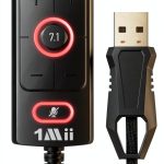 1Mii External Sound Card Virtual 7.1 USB-0