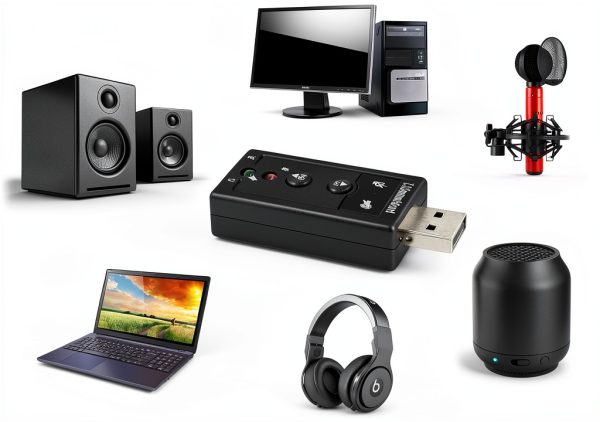 Black 7.1 Channel USB Sound Card by zdyCGTime-6
