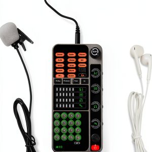 Flylin External Sound Card Versatile Voice Changer-0