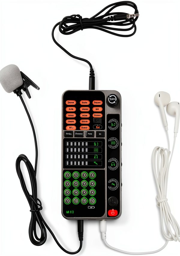 Flylin External Sound Card Versatile Voice Changer-0
