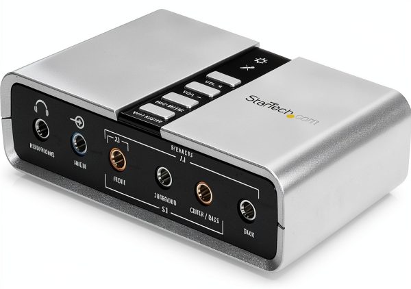 StarTech.com 7.1 USB Sound Card for PC Upgrade-0