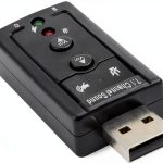 Black 7.1 Channel USB Sound Card by zdyCGTime-0