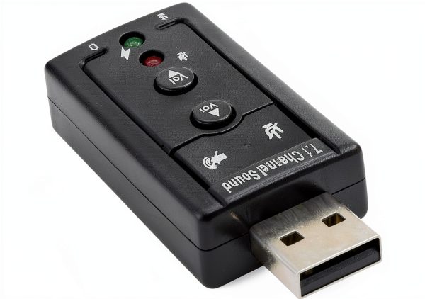 Black 7.1 Channel USB Sound Card by zdyCGTime-0