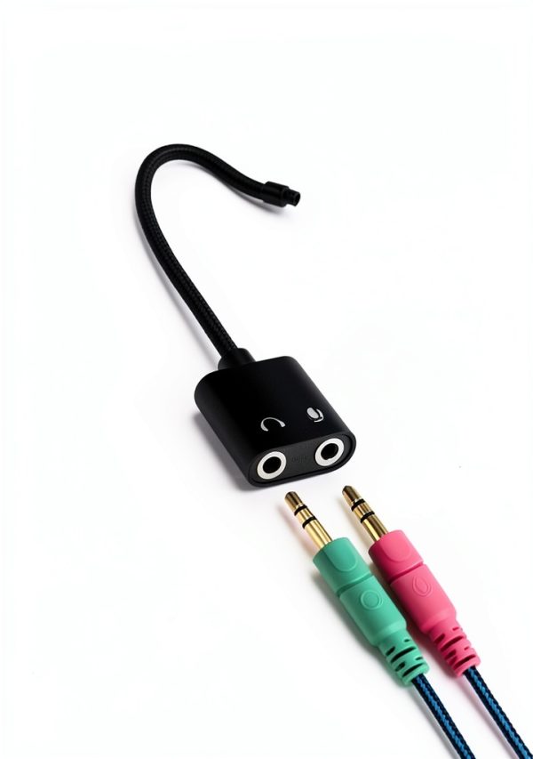 ENVEL USB Stereo Sound Card Black Pro for PC-5