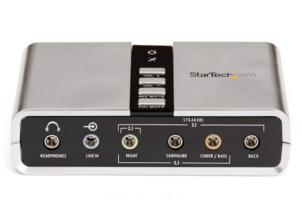 StarTech.com 7.1 USB Sound Card for PC Upgrade-6