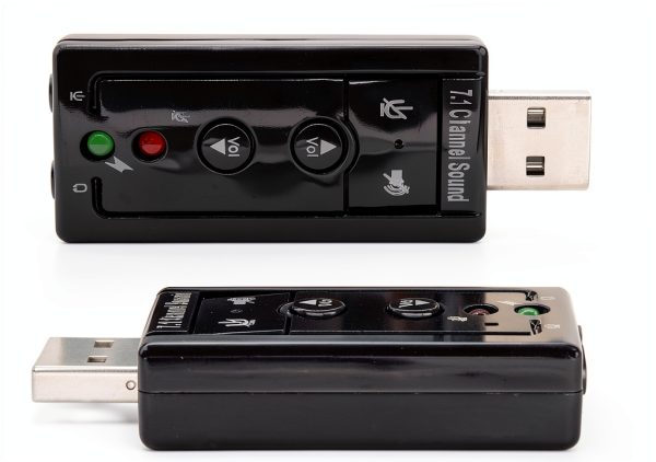 Black 7.1 Channel USB Sound Card by zdyCGTime-1