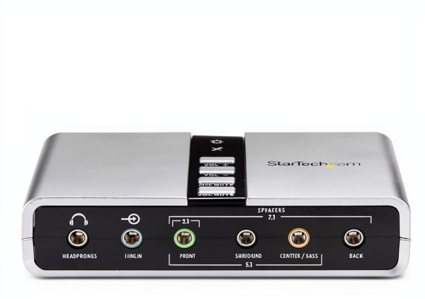 StarTech.com 7.1 USB Sound Card for PC Upgrade-4