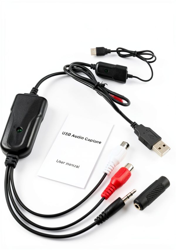 USB Audio Capture Card Wiistar 96kHz Portable-1