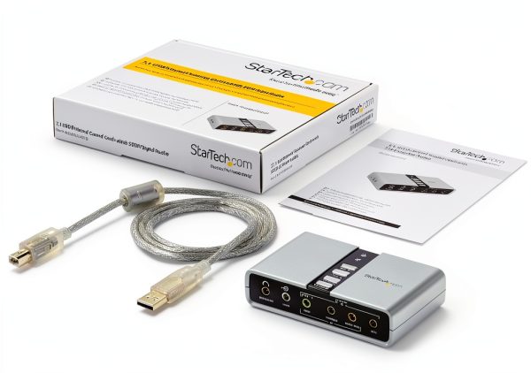 StarTech.com 7.1 USB Sound Card for PC Upgrade-5