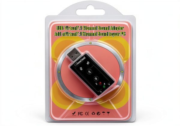 Black 7.1 Channel USB Sound Card by zdyCGTime-8