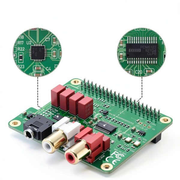 InnoMaker Raspberry Pi HiFi DAC Hat Infrared Audio-1