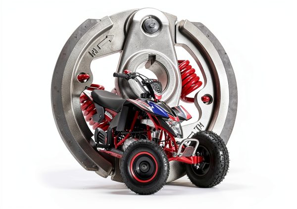 Clutch Pad Cylemoto Heavy Duty Mini Bike Set with Extra Springs-2