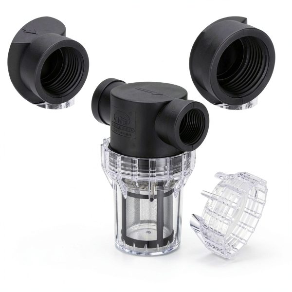 3/4 Inch Female InLine Strainer PATIKIL 100 Mesh Steel Filter-3