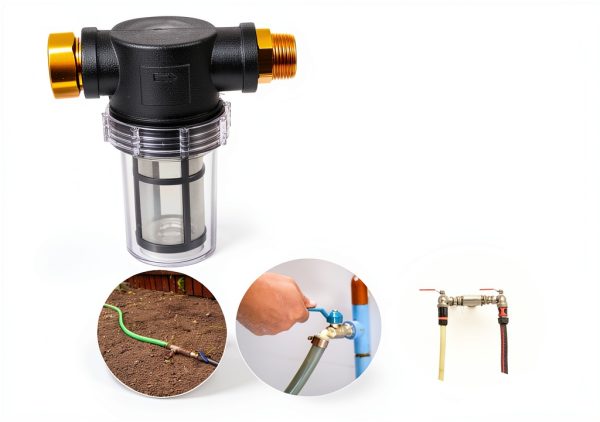 Garden Hose Filter Washer Inlet Clean Sediment Filter for Garden Practical-2