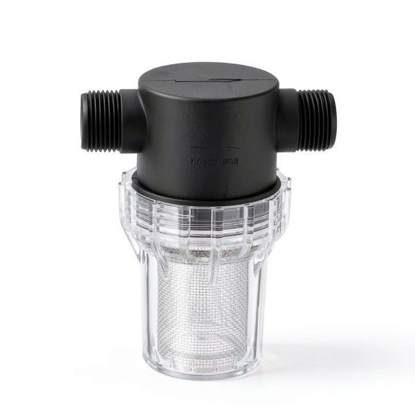 PATIKIL 3/4 Inch Male In Line Strainer with 20 Mesh Steel Filter-1
